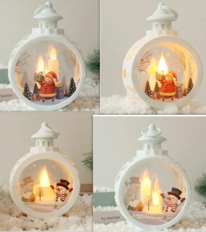 Elegant Festive Holiday Ornaments - European Style Glass & Plastic Christmas Decorations