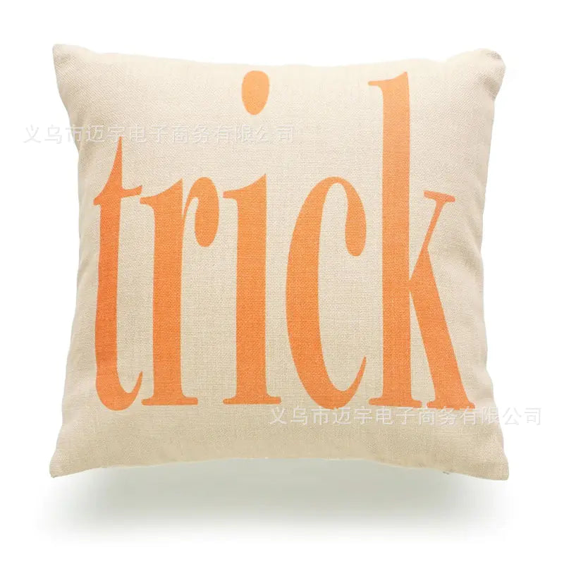 Spooky Halloween Pillowcase - Festive Seasonal house Decor