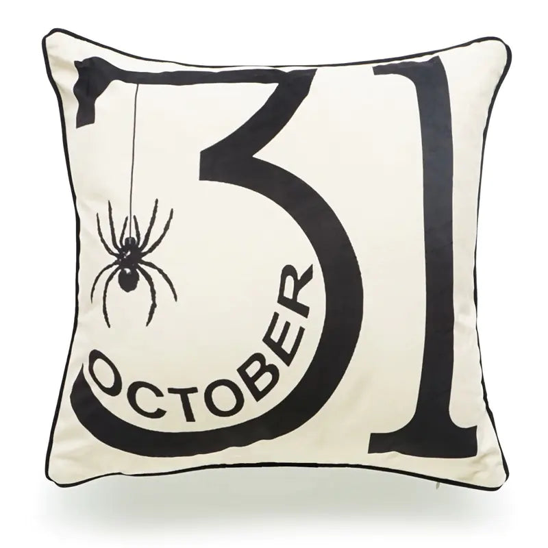 Spooky Halloween Pillowcase - Festive Seasonal house Decor