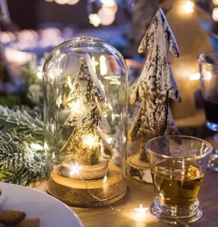 LED Copper Wire Star String Lights - Warm White Fairy Lights for Home Decor