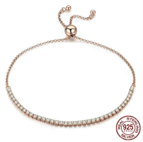 Starlight Silver Star Bracelet - Adjustable Celestial Jewelry for Women