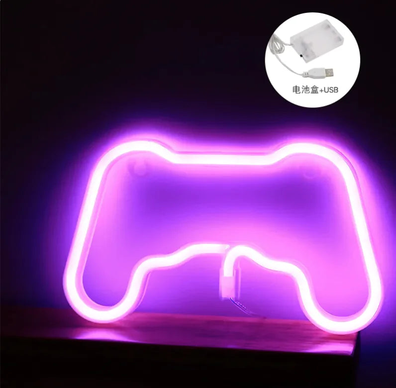Creative LED Neon Sign Light - Customizable Home Décor Wall Art with Energy-Saving Technology