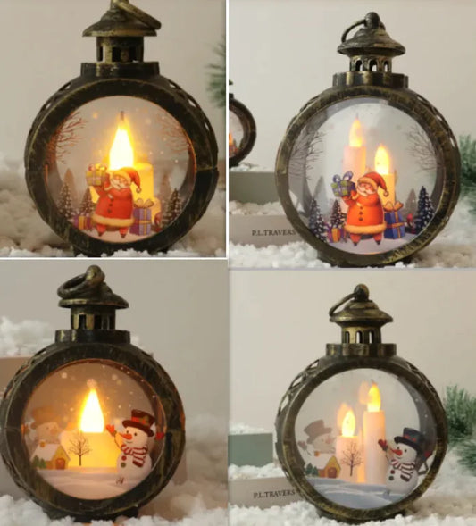 Elegant Festive Holiday Ornaments - European Style Glass & Plastic Christmas Decorations