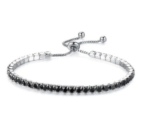 Starlight Silver Star Bracelet - Adjustable Celestial Jewelry for Women