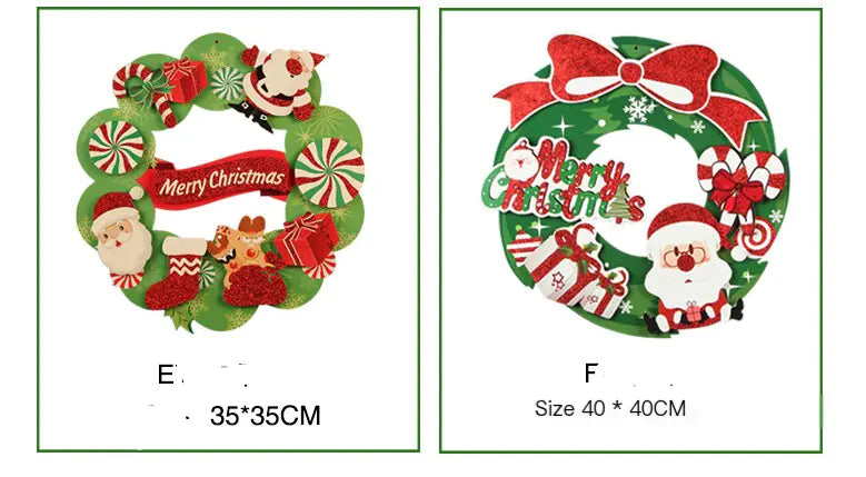 Christmas Wreaths and Garlands - Festive Holiday Door