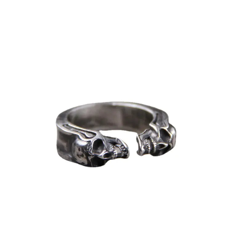 Thai Silver 925 Skull Sculpt Ring
