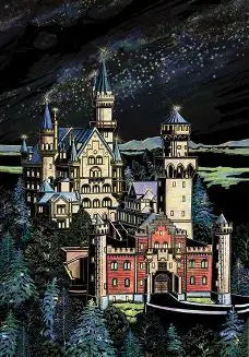 Scratch Art Cityscape Painting Kit - DIY Night Scene Art with Famous Landmarks