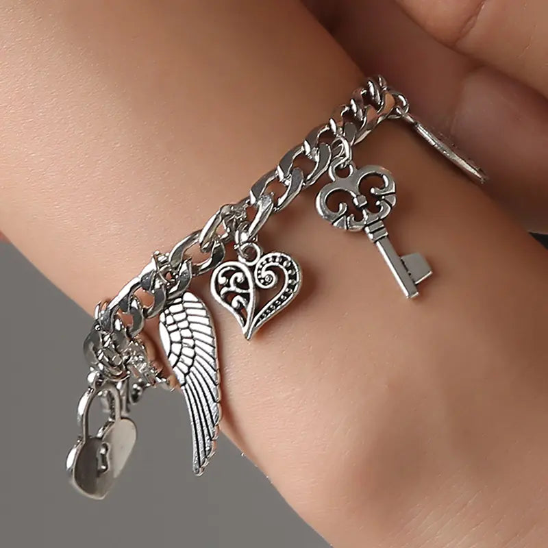 Fashion Alloy Bracelet - Trendy Statement Jewelry