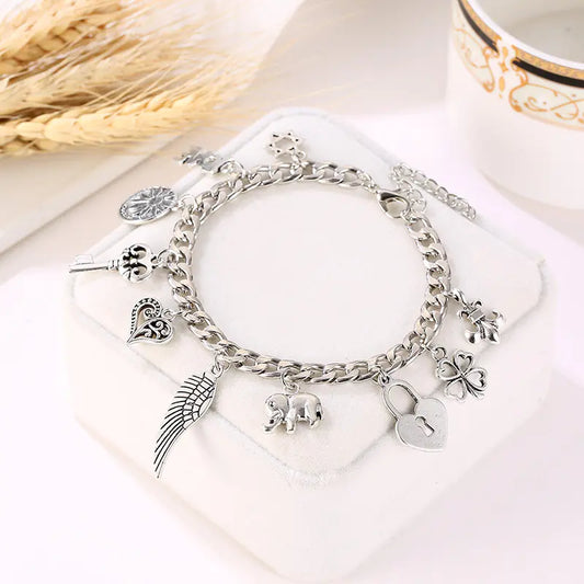 Fashion Alloy Bracelet - Trendy Statement Jewelry